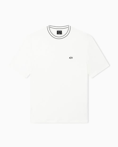 Slim fit T-shirt in technical fabric