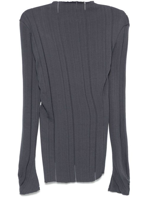 Asymmetric sweater - Grey