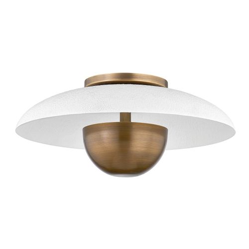 Patina Brass LED Flush Mount from the Noah Collection