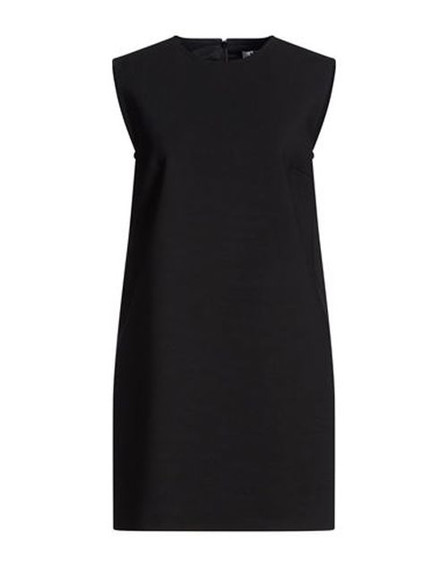 Woman Mini dress Black Size 4 Virgin Wool, Elastane