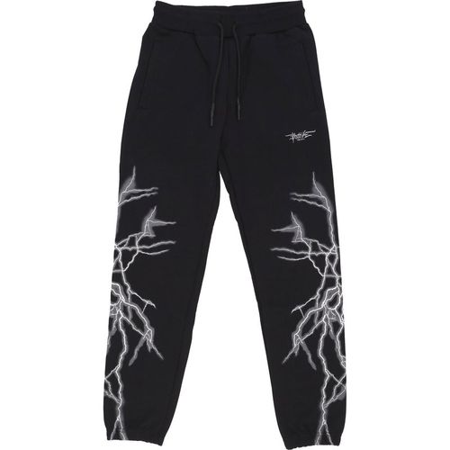 Men's Lightweight Tracksuit Pants New Lightning Pant Black/grey