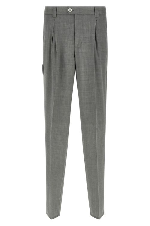 Mélange Wool Pants