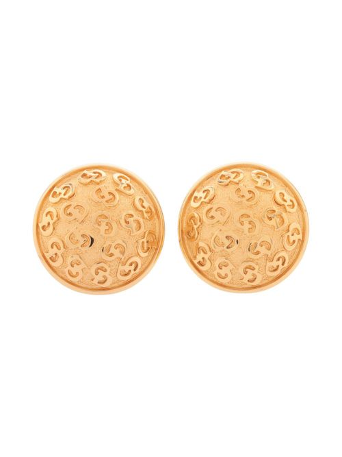 CD-logo earrings - Gold