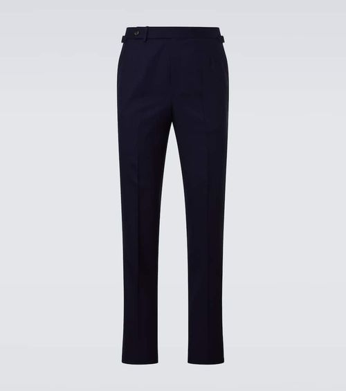 Tropical wool suit pants