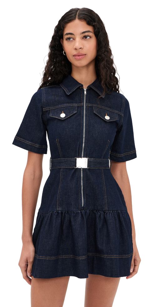 Amanda Denim Mini Dress Indigo