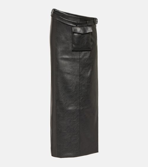 Atyri coated midi skirt