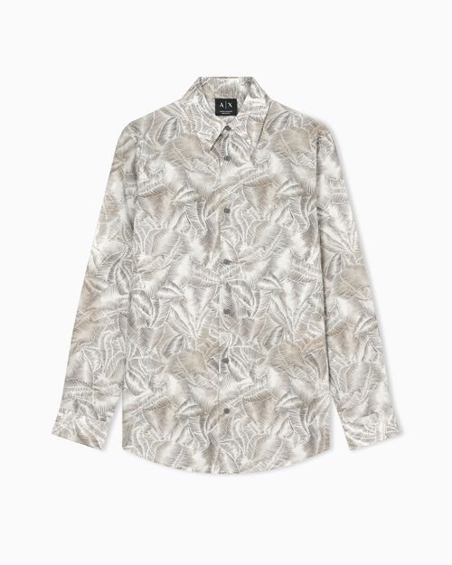 Oversized cotton shirt