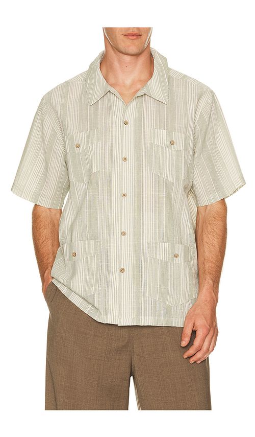 STAN RAY Mexicali Short Sleeve Shirt in Green. L. Also in M, S, XL/1X