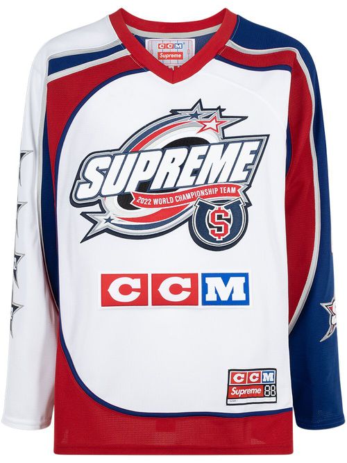 X CCM All Stars hockey jersey T-shirt - White