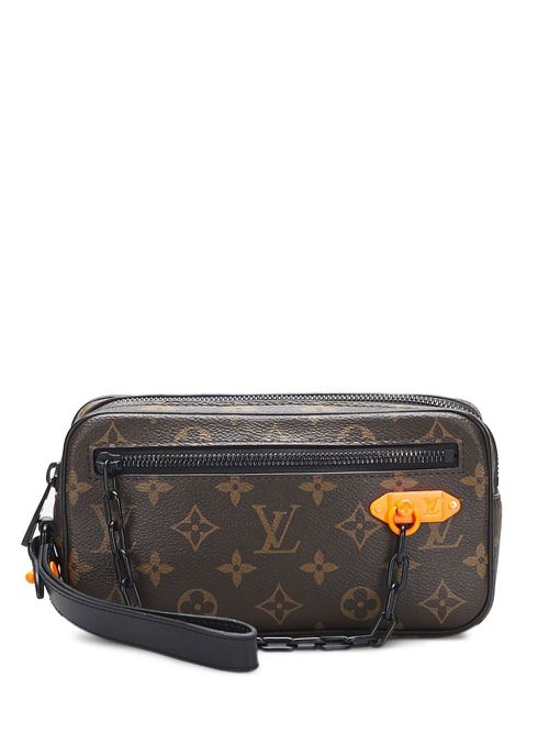 2018 pre-owned Solar Ray Pochette Volga bag - Brown