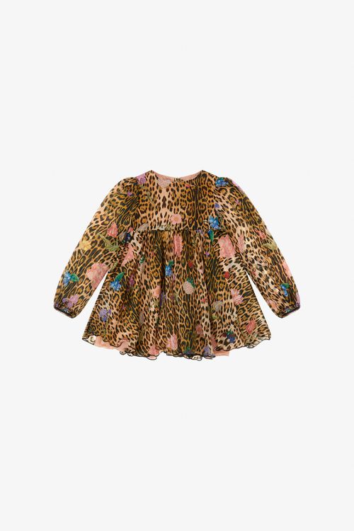 Leopard-print Dress