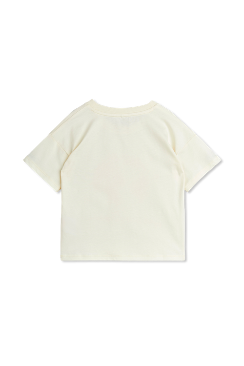 Mini Rodini T-shirt With Logo, Unisex, White