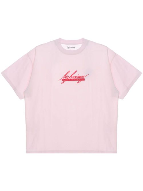 Oversized t-shirt - Pink