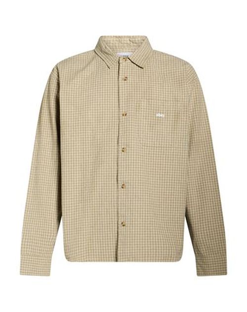 Man Shirt Sand Size L Cotton