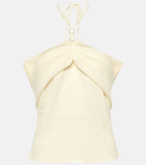 Halterneck crop top