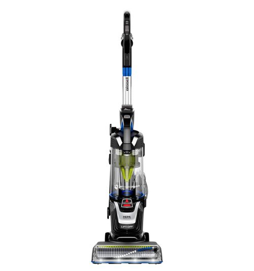 Pet Hair Eraser Turbo Lift-Off Vacuum - Black with gray and blue accents