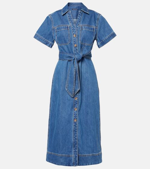 Tabby cotton shirt dress