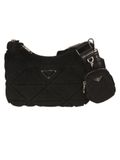 Black Shearling Shoulder Bag