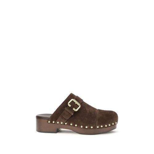 Jeannette Clog — Brown