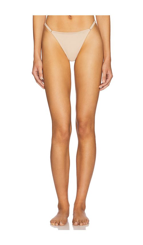 Natori Verge Adjustable String Thong in Nude. -  XS also in L, M