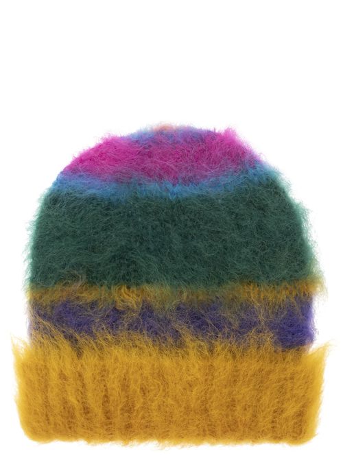 Striped Mohair Hat
