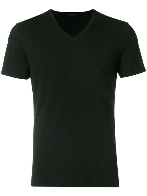 La Perla Challenge v-neck T-shirt - Black