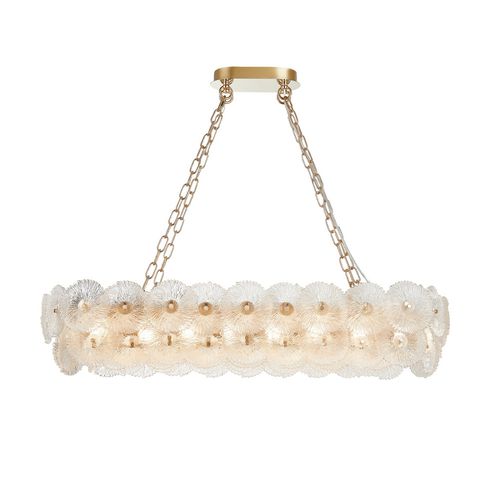 Brass Chandelier from the Bloom Collection