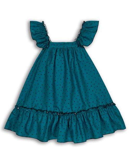 Kid Girl Kids' dress Deep teal Size 12 Polyester