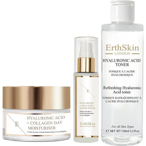 Refreshing Hyaluronic Acid Toner 150ml + Hyaluronic acid & Collagen Serum - 60ml + Hyaluronic acid & Collagen Day Cream 50ml