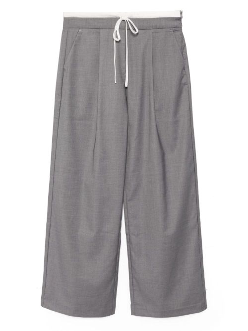 Tout a coup drawstring trousers - Grey