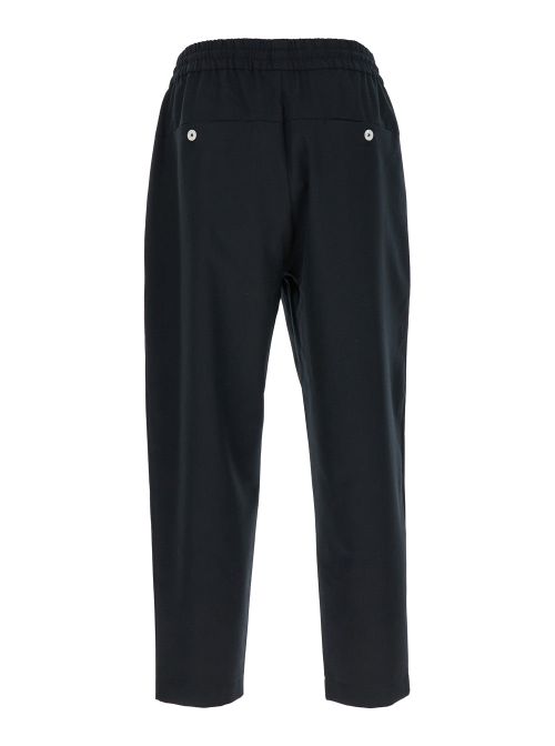 Le Pantalon Cropped Trousers — Black