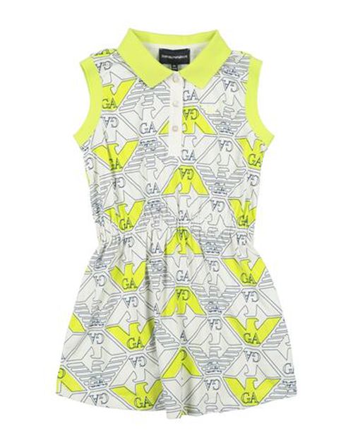Kid Girl Kids' dress White Size 12 Cotton, Elastane