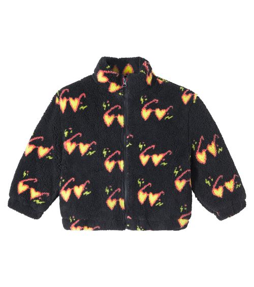 Heartglasses fleece jacket
