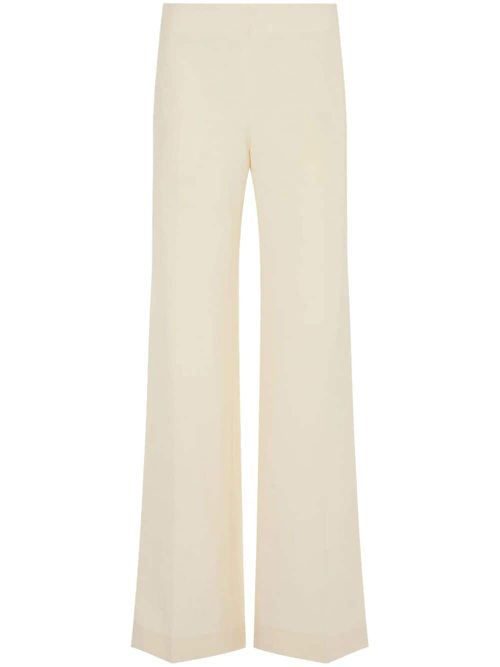 Foulard Wool And Silk Trousers