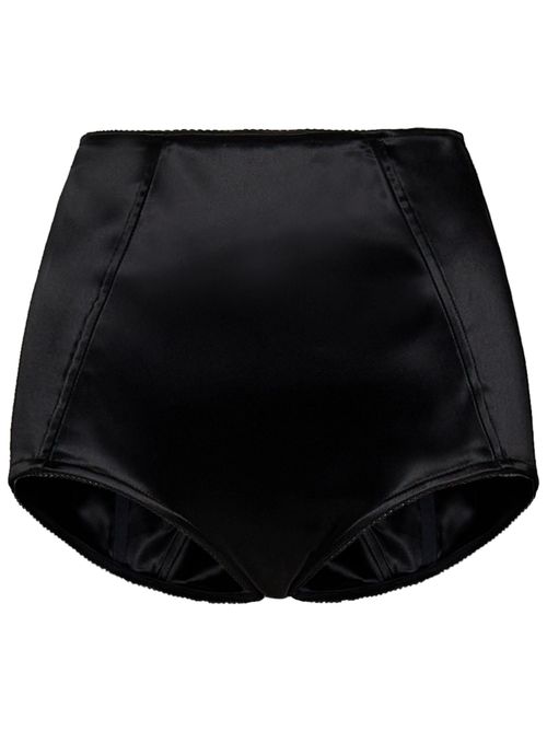 High-Waist Shorts — Black