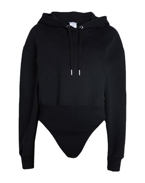 Woman Bodysuit Black Size M Cotton
