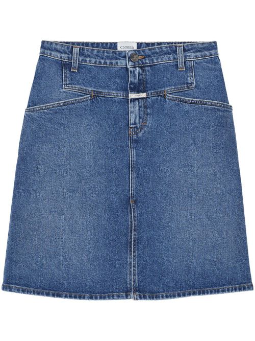 Denim mini skirt - Blue