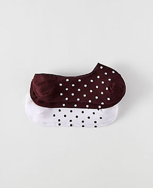 Ann Taylor Polka Dot No Show Sock Set