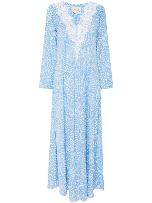 Blue Azalea Maxi Dress