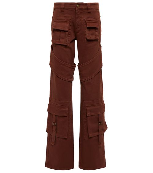 Cotton canvas cargo pants