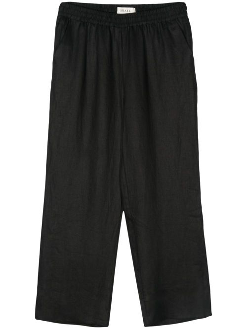 Jasmine linen trousers - Black