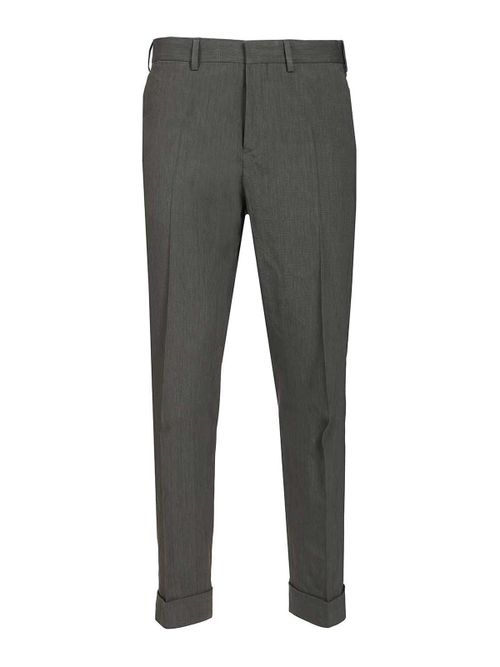 Tailored Linen Blend Trousers