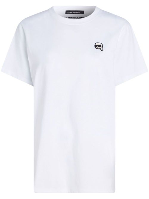 Ikon patch t-shirt - 100 WHITE
