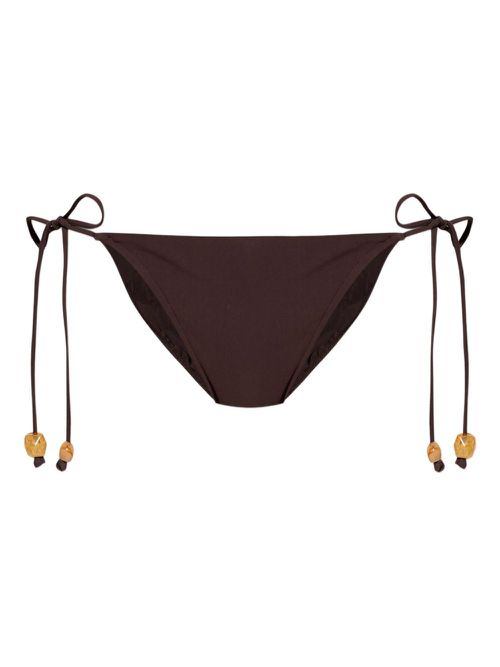 Jersey bikini bottom - Brown