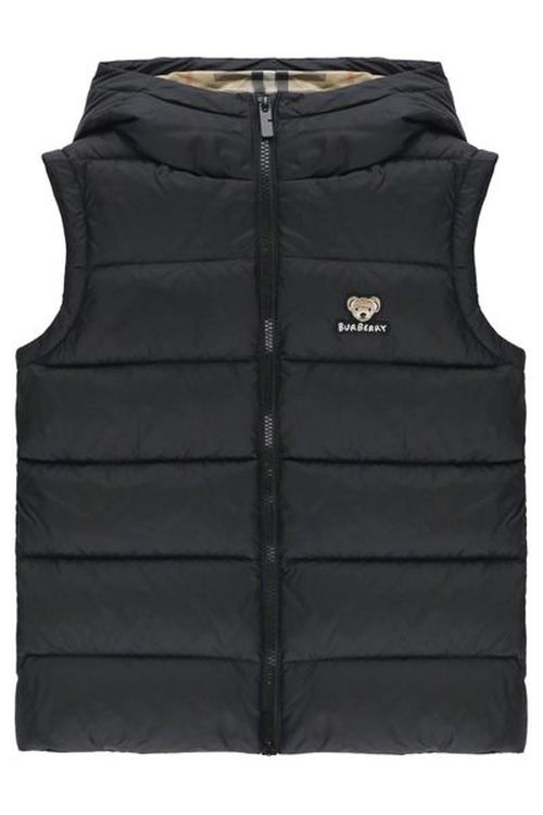 Burberry Kids Hooded Puffer Gilet