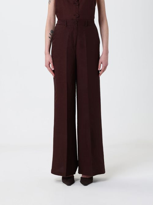 Pants Woman color Ebony