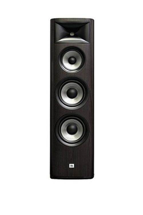 "Studio 698 Dual 8"" Woofer 6"" Mid 3-Way Compression Driver Floorstanding Loud Speaker (Each) - Dark Wood"