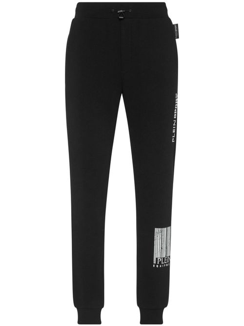 Barcode jogging trousers - Black
