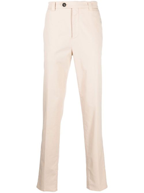Brunello Cucinelli mid-rise tailored chinos - Neutrals