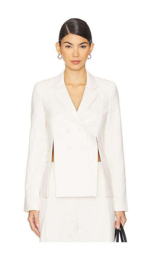 Alexis Joaquin Jacket in Ivory. XL also in L, M